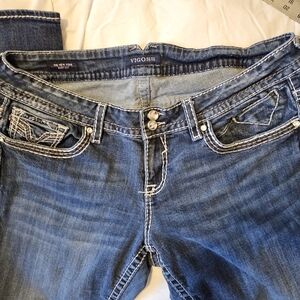Vigoss Women's Denim with Silver Accents